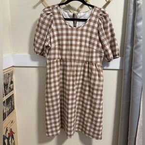 Jillian Harris Gingham Dress